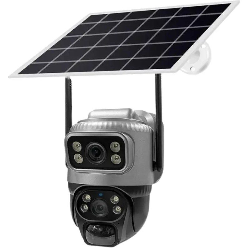 دوربین مدار بسته سیمکارتی دو لنز مدل SC20-G کیفیت ۶ مگاپیکسل v380 pro